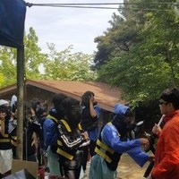 봉황중학교 서바이벌게임 활동사진